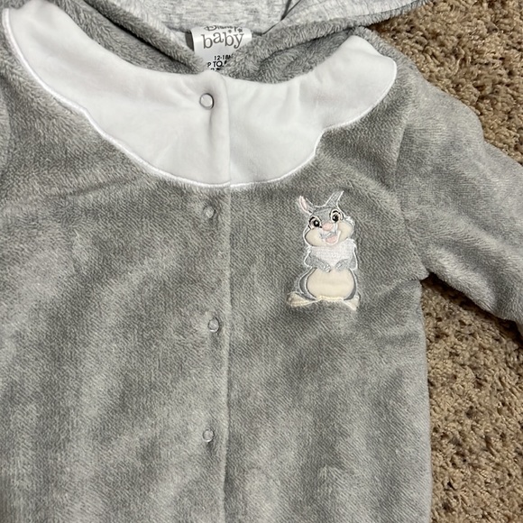 BRAND NEW rare Disney Store hooded Thumper outfit for baby in size 12-18M - Picture 4 of 12